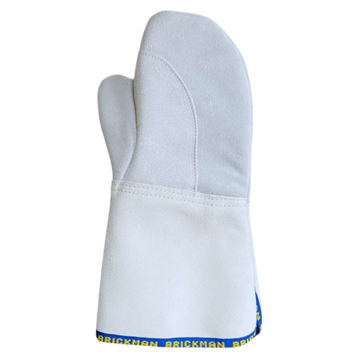 Rękawice piekarskie 1-palec WZMOCNIONE 36 cm do +300°C Skórzane