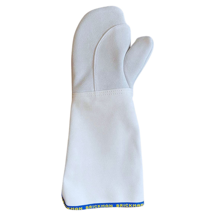 Rękawice piekarskie 1-palec WZMOCNIONE 45 cm do +300°C Skórzane