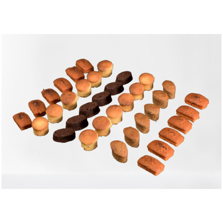 Forma silikonowa SILMAE Mini Oval Ø 45X25X20 mm — 400X600