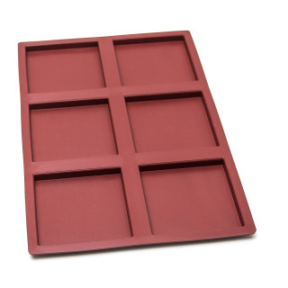 Forma silikonowa SILMAE Square Ø 135X135X15 mm — 400X600