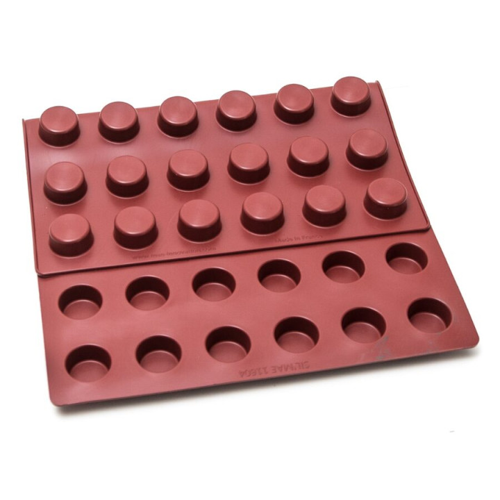 Forma silikonowa SILMAE Mini Round Ø40X20 mm — 400X600