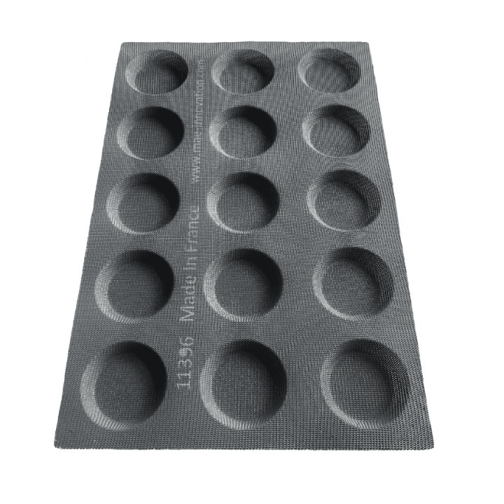 Mata do pieczenia FIBERMAE Brioche Ø90/75X20 mm — 400 X 600