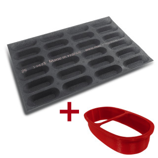 Mata do pieczenia FIBERMAE Kit Instant Tarte Oblong — zestaw