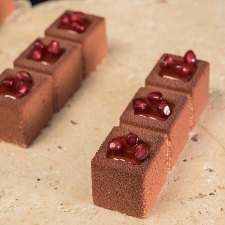 Forma silikonowa SILMAE Lingot 3 Squares Ø 36X34X30 mm — 400X600