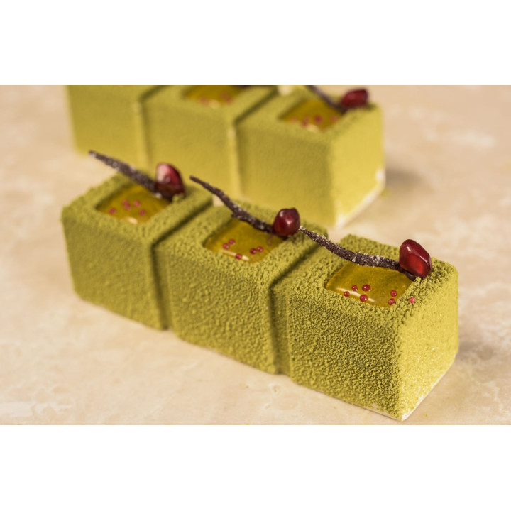 Forma silikonowa SILMAE Lingot 3 Squares Ø 36X34X30 mm — 400X600