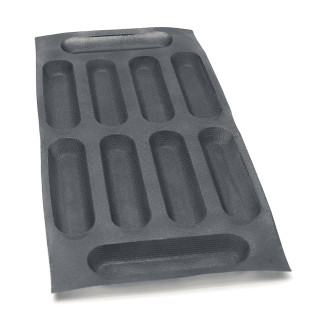 Mata do pieczenia FIBERMAE Baguette 259X64X30 mm — 400 X 800