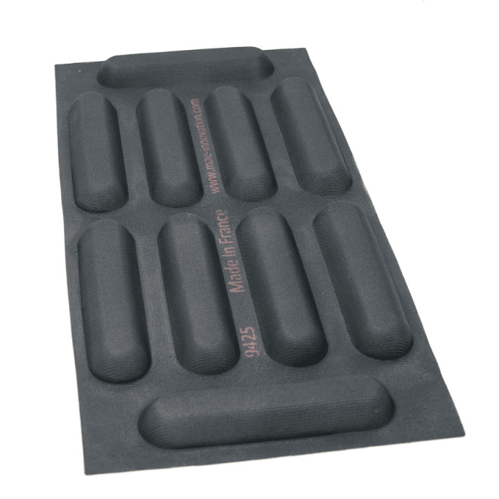 Mata do pieczenia FIBERMAE Baguette 259X64X30 mm — 400 X 800
