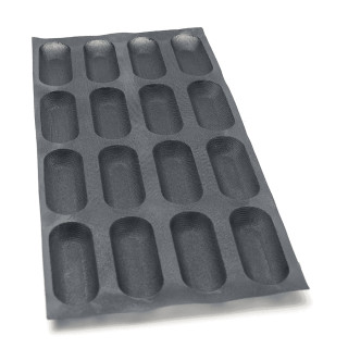 Mata do pieczenia FIBERMAE Baguette 169X64X30 mm — 400 X 800