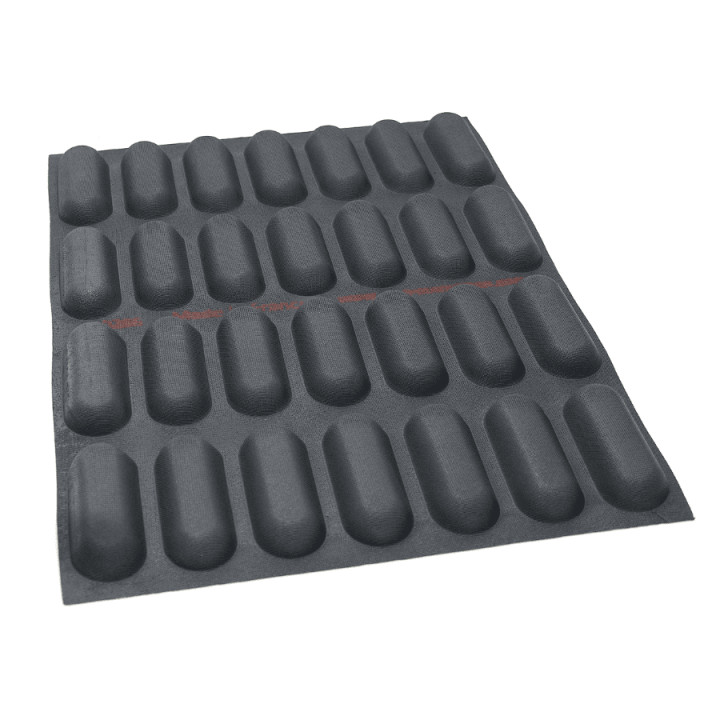 Mata do pieczenia FIBERMAE Baguette 169X64X30 mm — 600X800