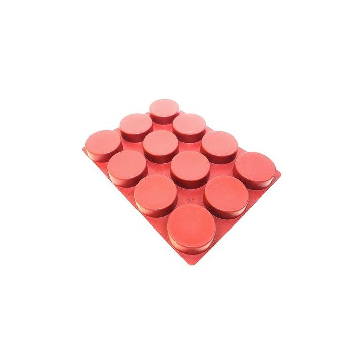 Forma silikonowa SILMAE Cylinder Ø 80X28 mm — 400X300