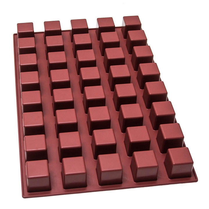 Forma silikonowa SILMAE Cube Ø 47X47X48.5 mm — 400X600