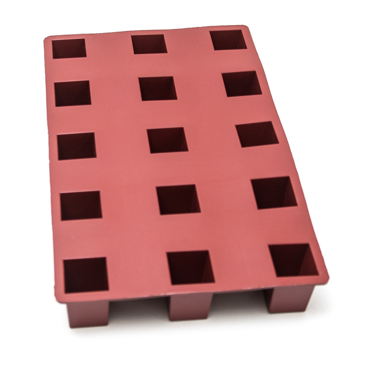 Forma silikonowa SILMAE Cube Ø 50X50X70 mm — 400X600