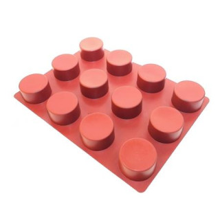 Forma silikonowa SILMAE Cylinder Ø 62X36 mm — 400X300