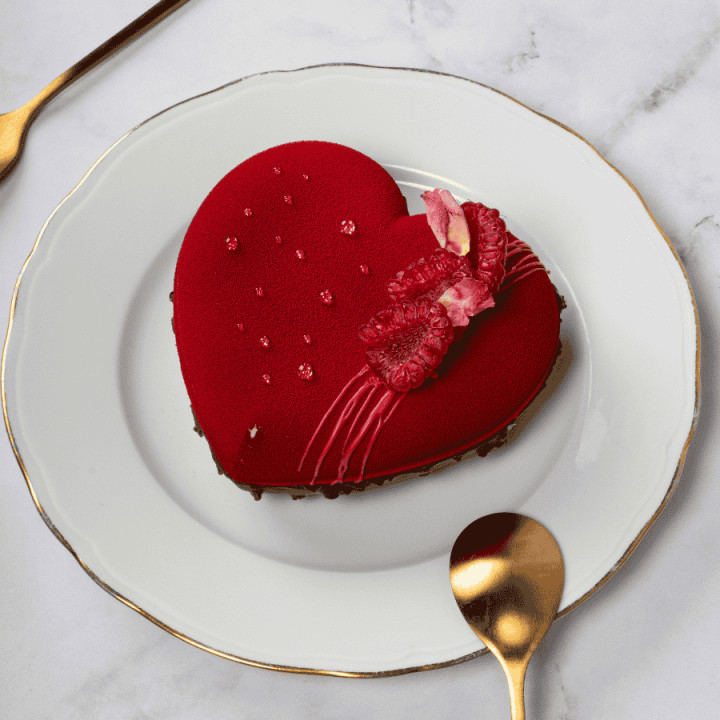 Forma silikonowa SILMAE Heart Ø 102X96X17.8 mm — 400X600