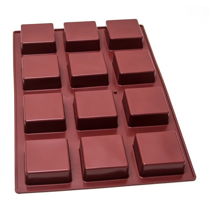 Forma silikonowa SILMAE Cube Ø 95X95X40 mm — 400X600
