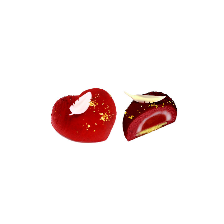 Forma silikonowa SILMAE Heart 69X63.5X37 mm — 400X300