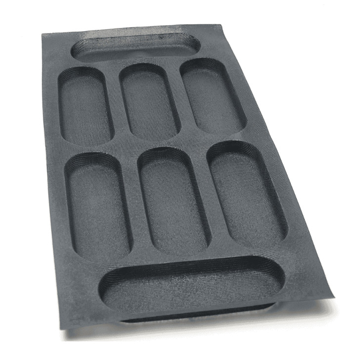 Mata do pieczenia FIBERMAE Ciabatta 260X85X30 mm — 400 X 800