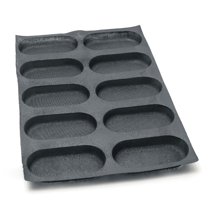 Mata do pieczenia FIBERMAE Ciabatta 175X85X30 mm — 400 X 600