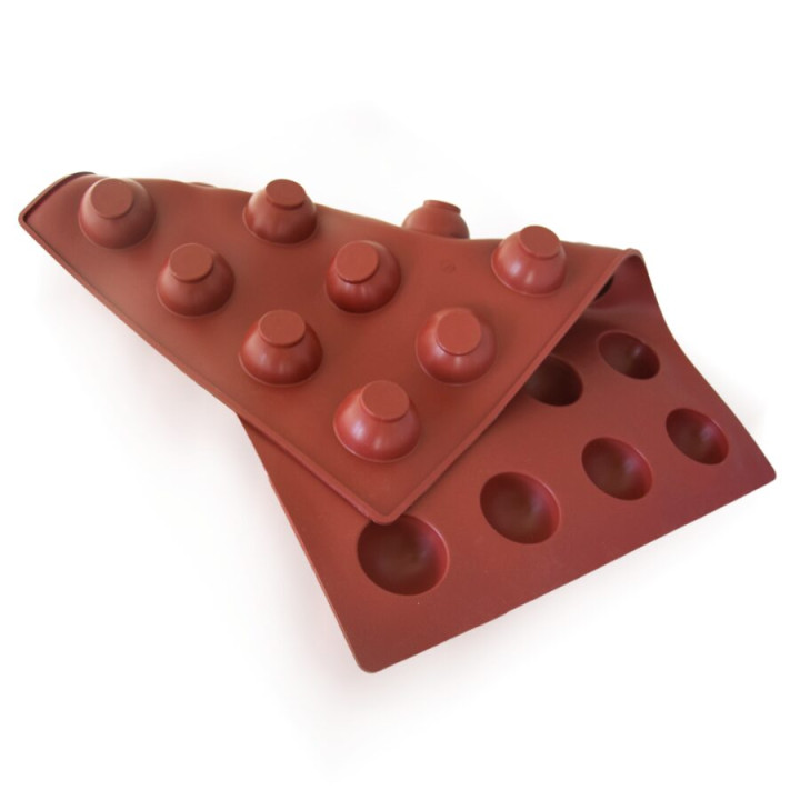 Forma silikonowa SILMAE Half Sphere Ø 58X30 mm — 400X600