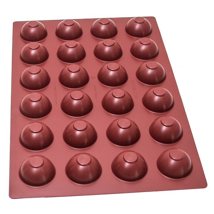 Forma silikonowa SILMAE Half Sphere Ø 70x35 mm — 400X600
