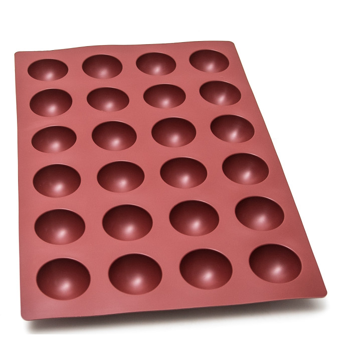 Forma silikonowa SILMAE Half Sphere Ø 70x35 mm — 400X600
