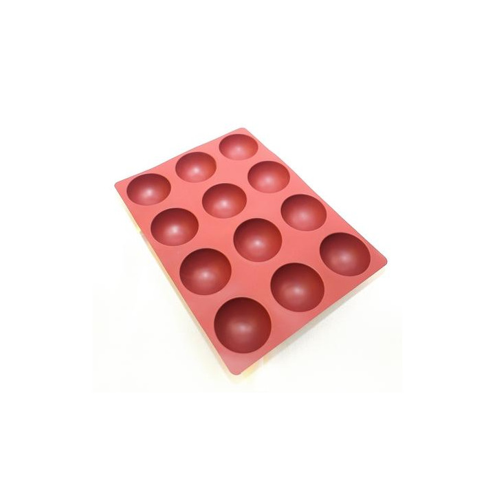 Forma silikonowa SILMAE Half Sphere Ø 70x35 mm — 400X300