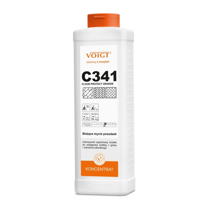 Preparat ochronny do posadzek C341 FLOOR PROTECT ORANGE 1 L VOIGT (koncentrat)