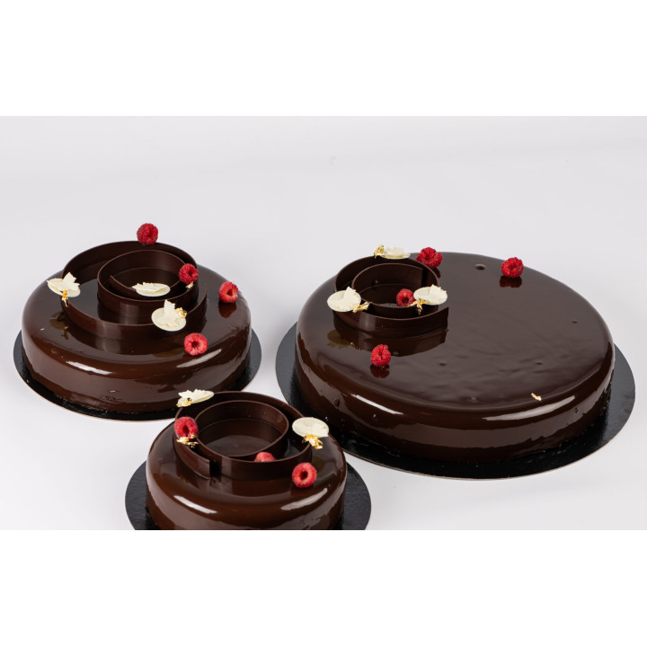 Forma silikonowa SILMAE Cylinder Rounded Edges Ø280X45 mm — forma indywidualna