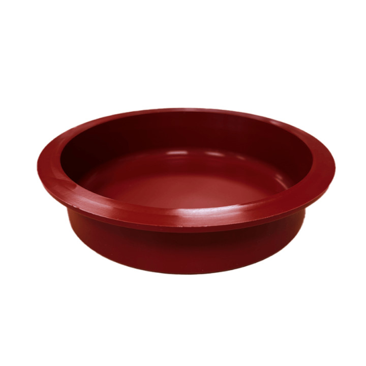 Forma silikonowa SILMAE Cylinder With Stray Edges Ø180X45 mm — forma indywidualna