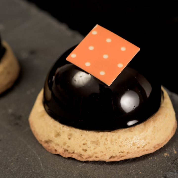 Forma silikonowa SILMAE Half Sphere Flat Bottom Ø60/20X28 mm — 400X300