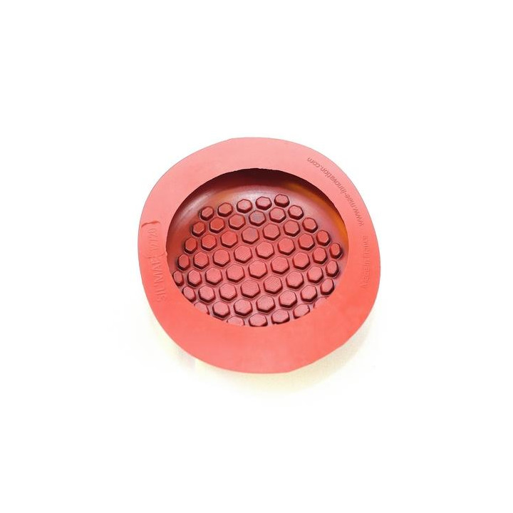 Forma silikonowa SILMAE Pebble Honeycomb Ø161X50 mm — forma indywidualna
