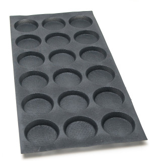 Mata do pieczenia FIBERMAE Hamburger Ø104X20 mm — 400 X 800