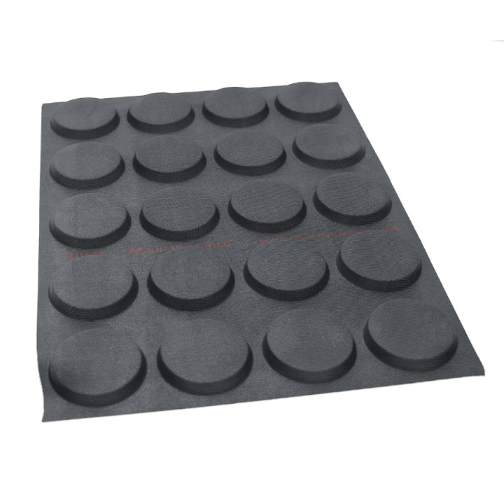 Mata do pieczenia FIBERMAE Hamburger Ø125X18 mm — 600X800