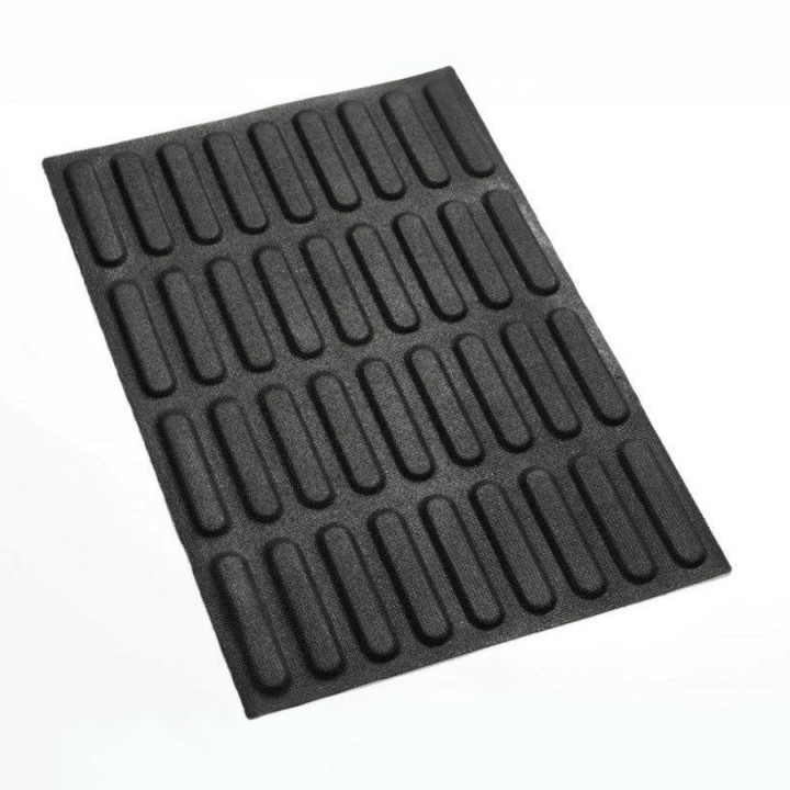 Mata do pieczenia FIBERMAE CHOUX Eclair 125X25X5 — 400 X 600