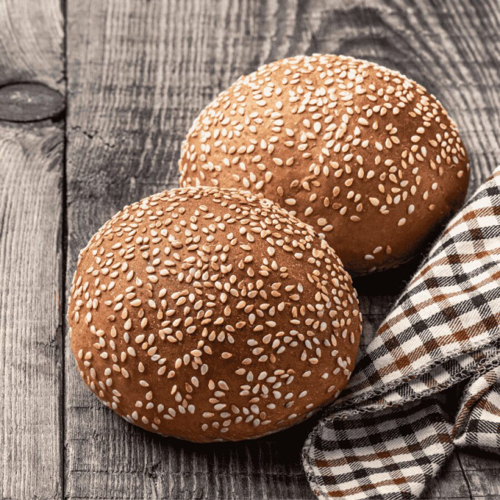 Mata do pieczenia FIBERMAE Hamburger Ø114X18 mm — 600X800