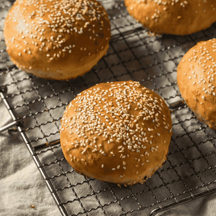 Mata do pieczenia FIBERMAE Hamburger Ø125X18 mm — 400 X 800