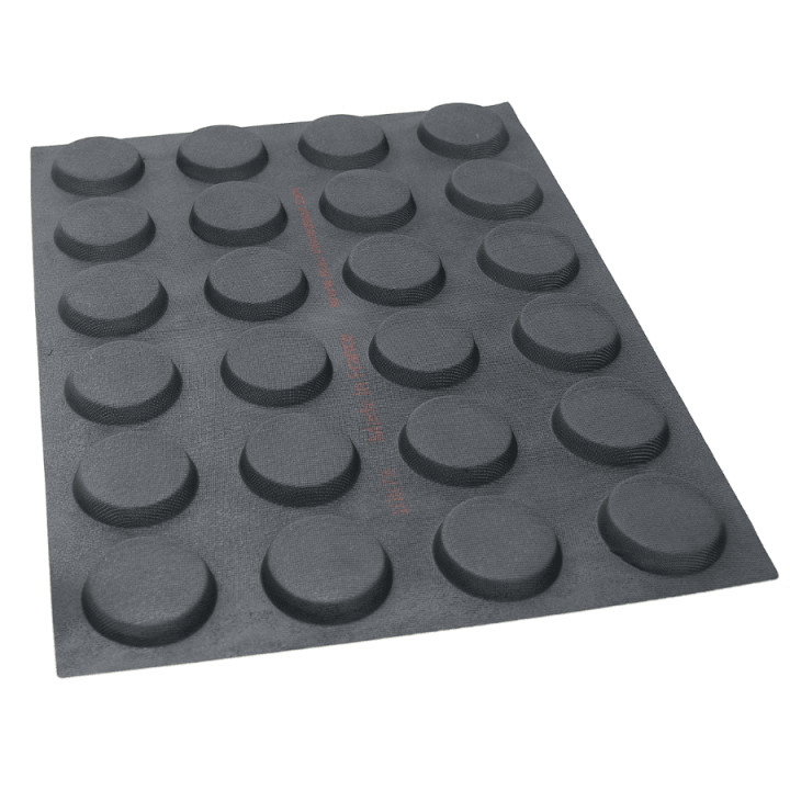 Mata do pieczenia FIBERMAE Hamburger Ø104X20 mm — 600X800