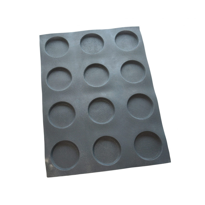 Mata do pieczenia FIBERMAE Hamburger Ø135X18 mm — 600X800