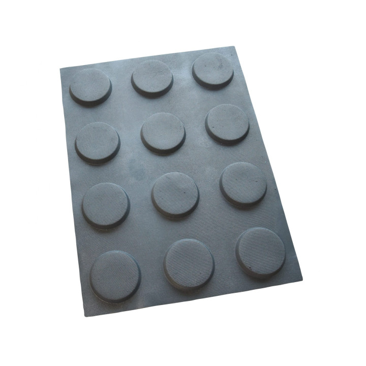 Mata do pieczenia FIBERMAE Hamburger Ø135X18 mm — 600X800