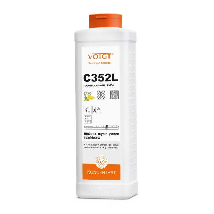 Płyn do mycia podłóg C352L FLOOR LAMINATE LEMON 5 L VOIGT (koncentrat)