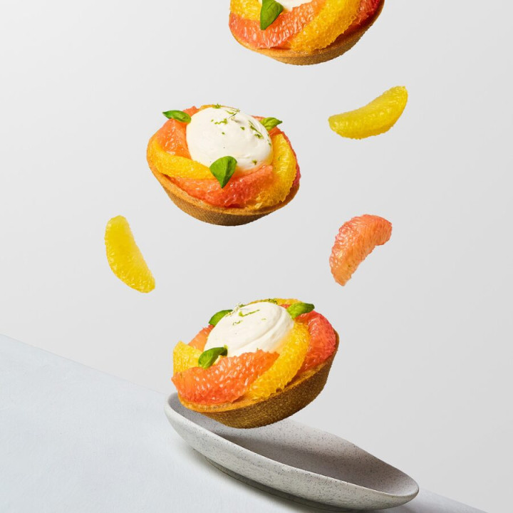 Mata do pieczenia FIBERMAE Tartelette Ronde Ø77/50x20 mm — 400 X 600