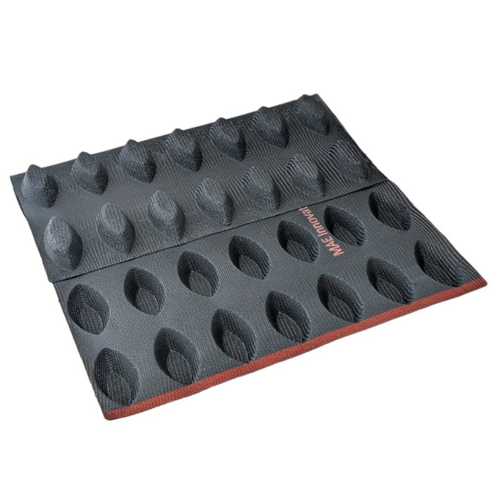 Mata do pieczenia FIBERMAE Instant Tarte Mini Barquette 78,7X36,3X18,2 mm — 400X600