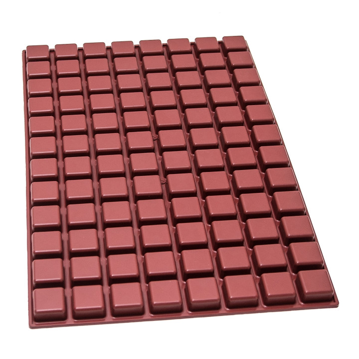 Forma silikonowa SILMAE Mini Square Ø 38X38X20 mm — 400X600