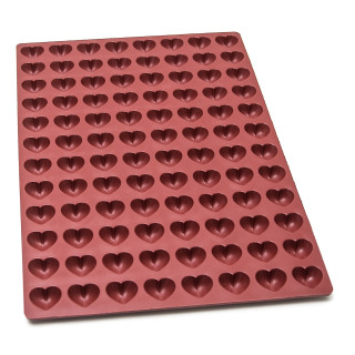 Forma silikonowa SILMAE Mini Heart Ø 36X40X17 mm — 400X600