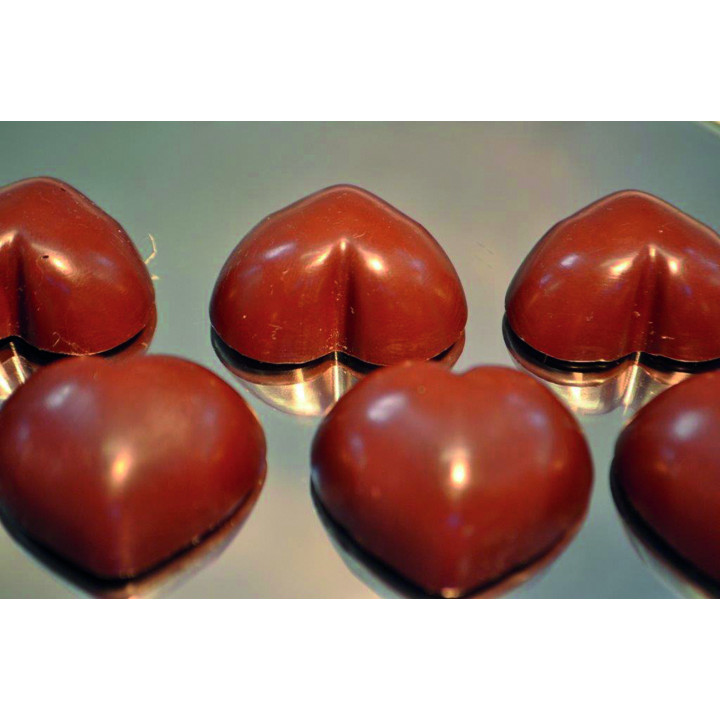 Forma silikonowa SILMAE Mini Heart Ø 36X40X17 mm — 400X600