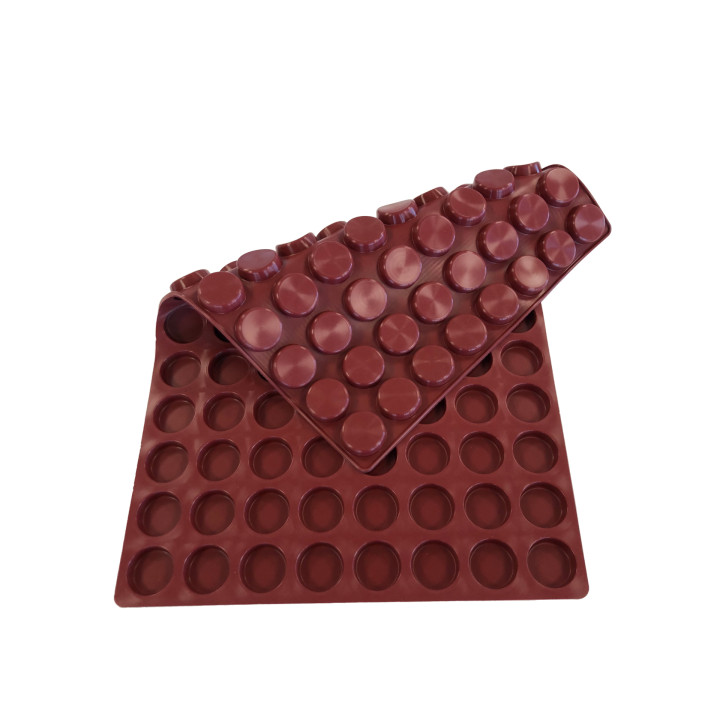 Forma silikonowa SILMAE Mini Cylinder Ø40X12 mm — 400X600