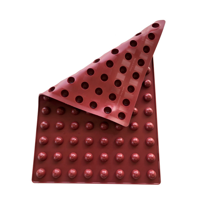 Forma silikonowa SILMAE Mini Half Sphere Ø25X16.5 mm — 400X600