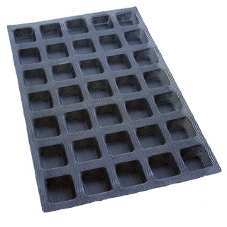 Mata do pieczenia FIBERMAE Carre 56X56X24 mm — 400 X 600