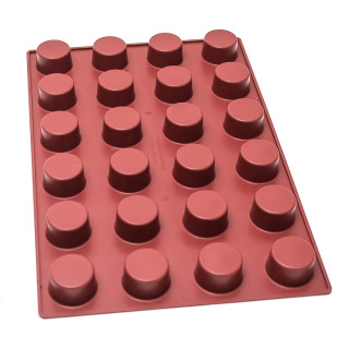 Forma silikonowa SILMAE Muffin Ø 60X36 mm — 400X600