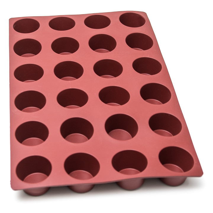 Forma silikonowa SILMAE Muffin Ø 73X49 mm — 400X600